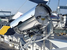 THS-NX343+TPS-06　港湾監視カメラ