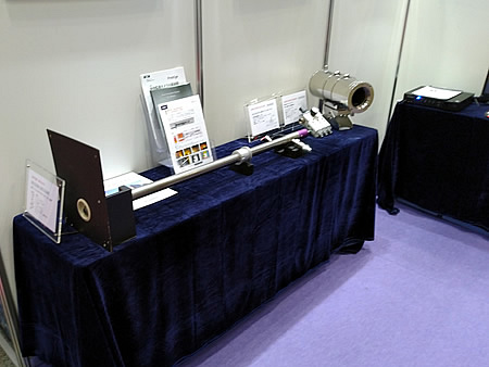 空冷炉内カメラ1800度耐用、水冷400度空冷100度冷却ハウジング